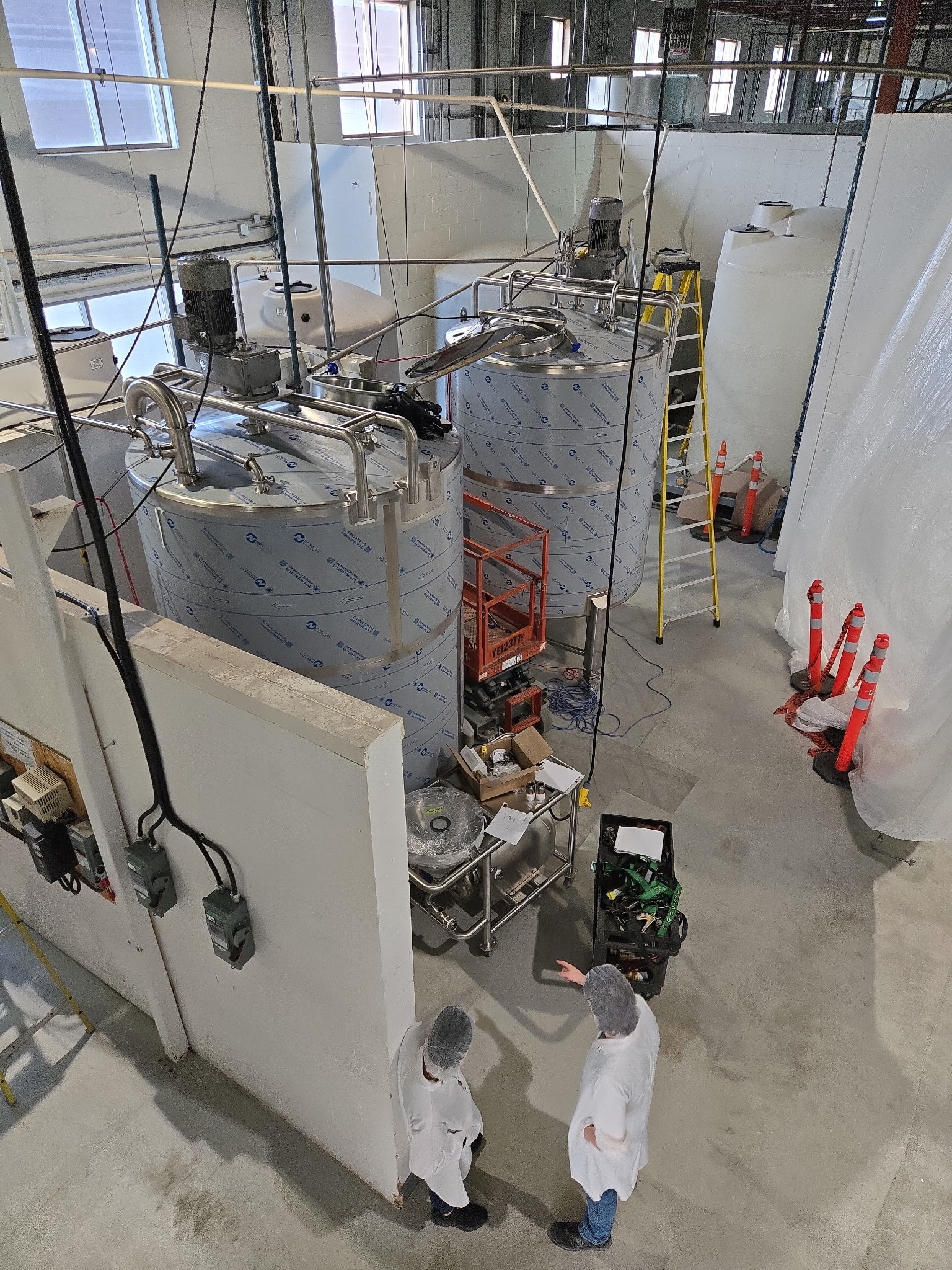 Installation alimentaire industrielle