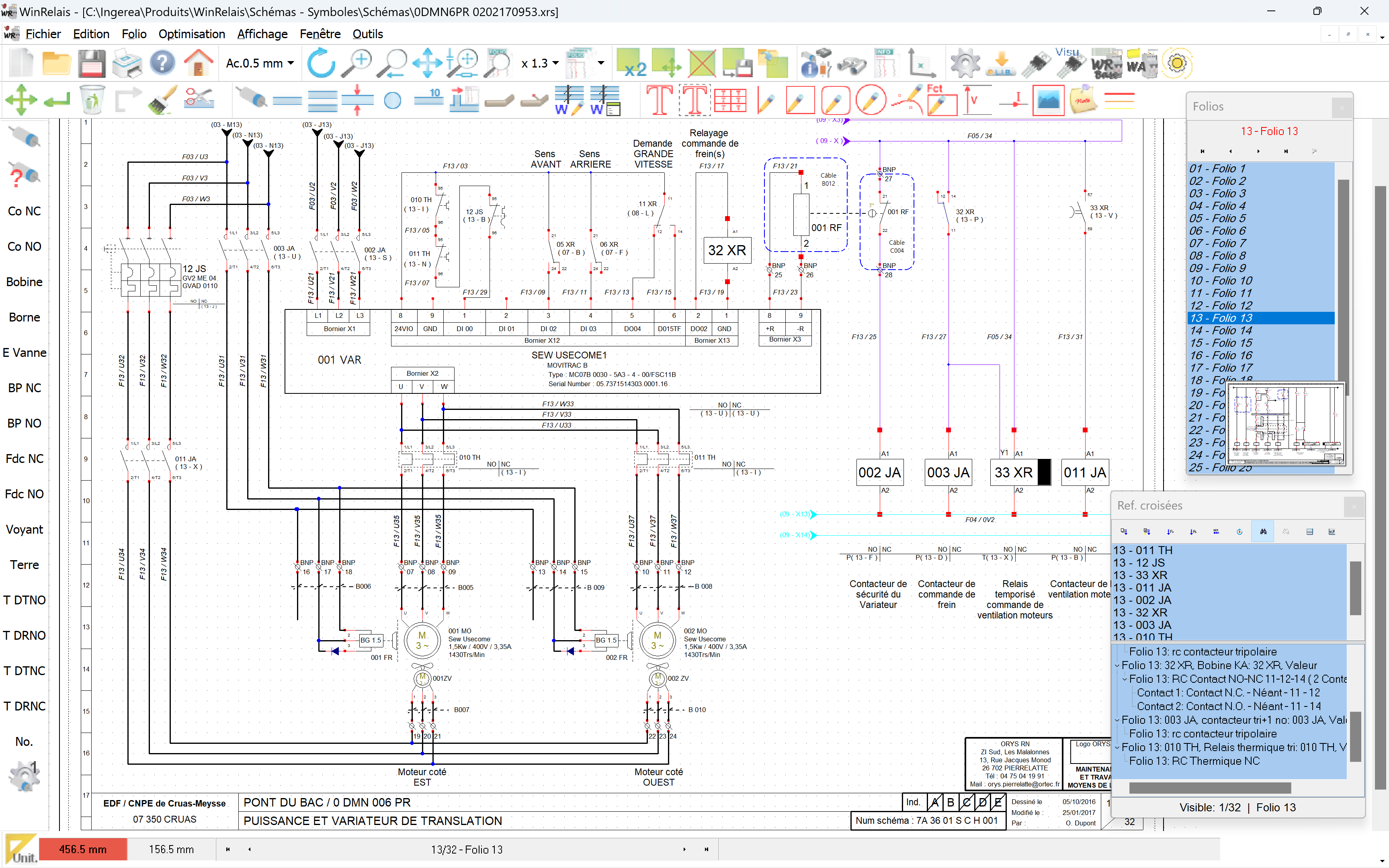 Études techniques industrielles